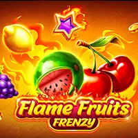 Flame Fruits Frenzy 2 pokie at Here2Win online casino